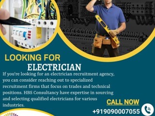 Electrician Recruitment Services